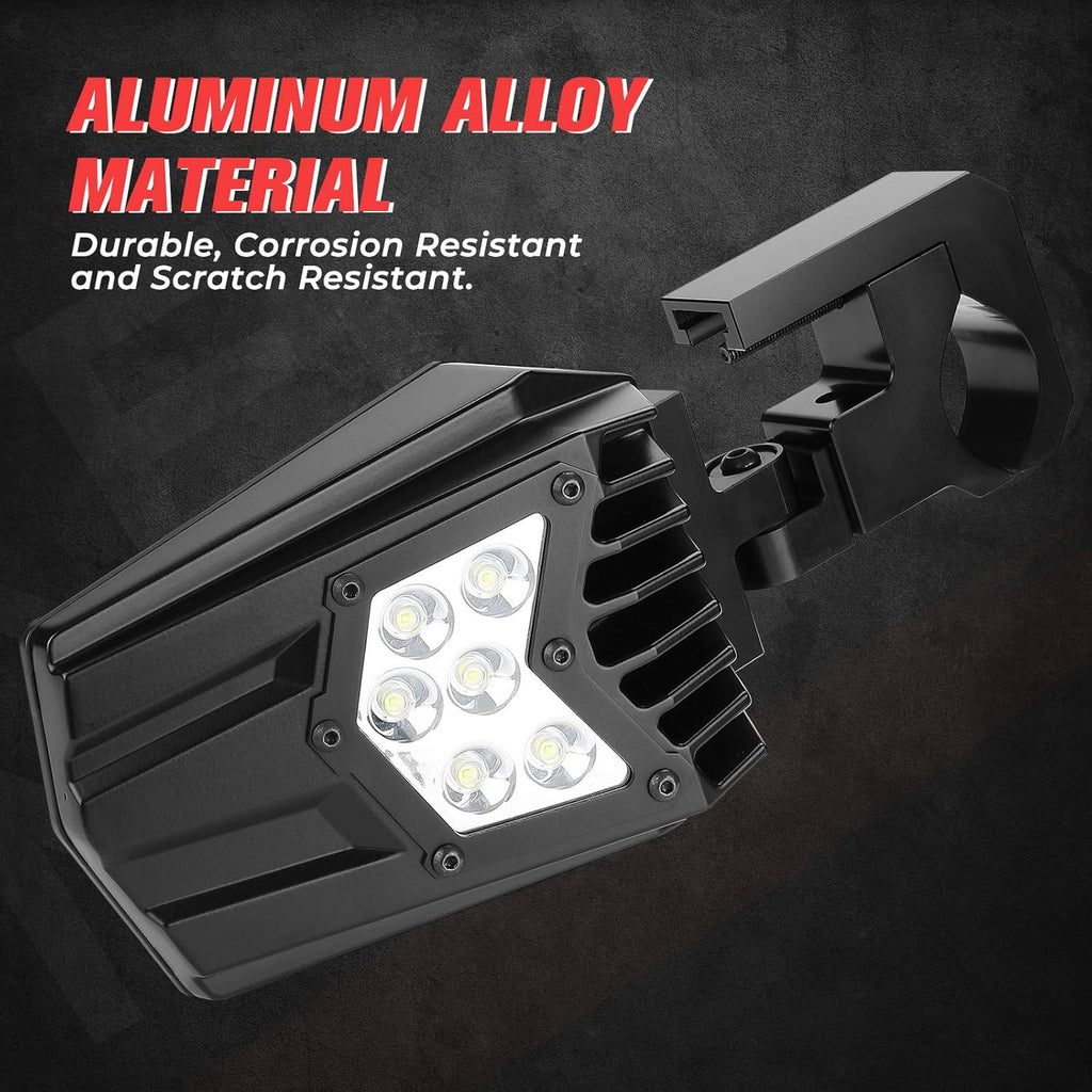 UTV Side Mirrors with Light B94730