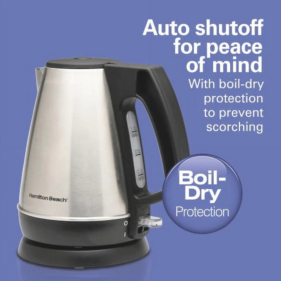 1 Liter Stainless Steel Electric Kettle P320