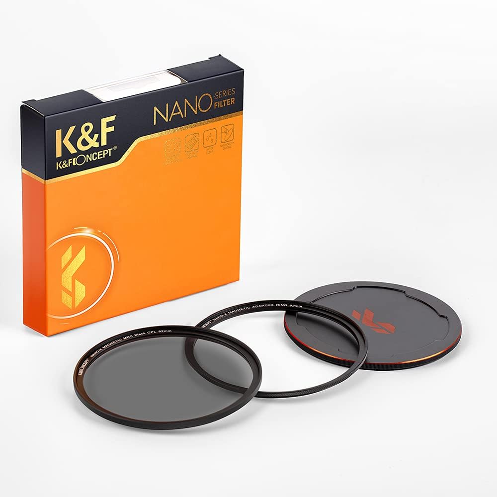 58mm Circular Polarizing Filter Kit with Adapter Ring and Lens Cap Q1671
