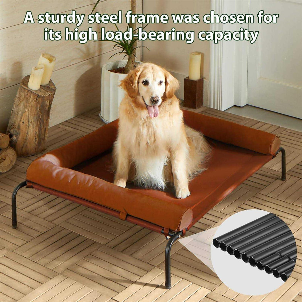 Large Elevated Cooling Dog Bed M241