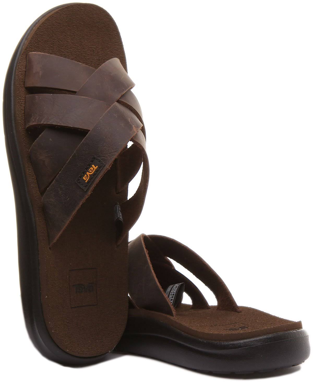 Leather Slide Z543