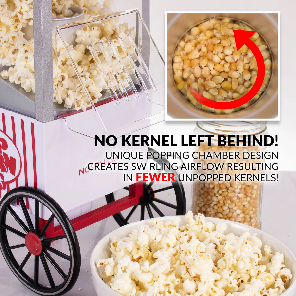 Hot Air Popcorn Maker D644263