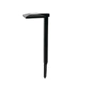 Solar Powered Square Black Plastic LED Landscape Path Light C66958