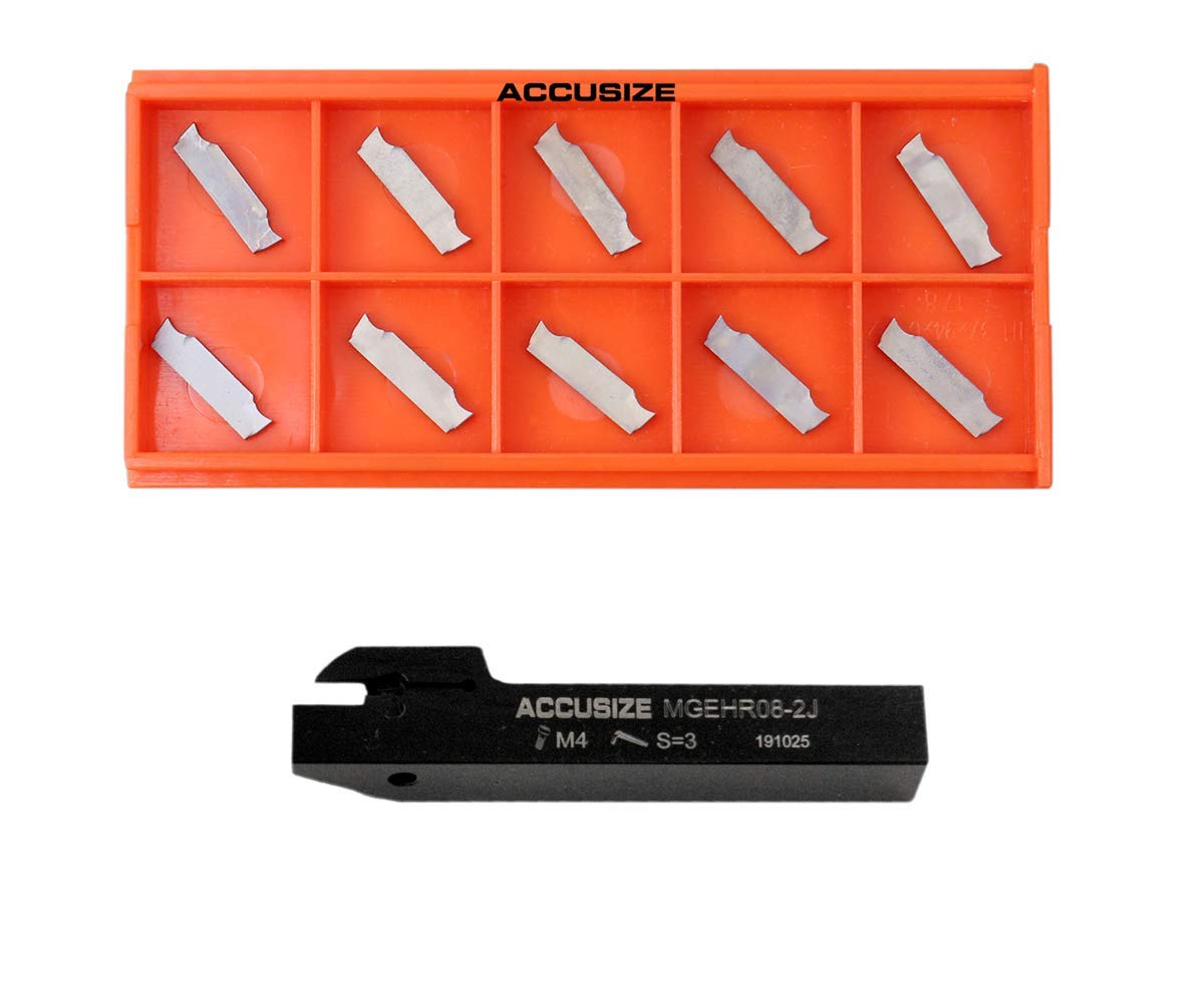 1/2 x 1/2'' Cut-Off Holder with 10 Carbide Inserts M2237