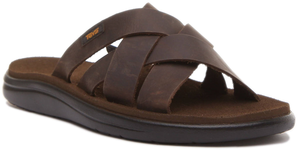 Leather Slide Z543