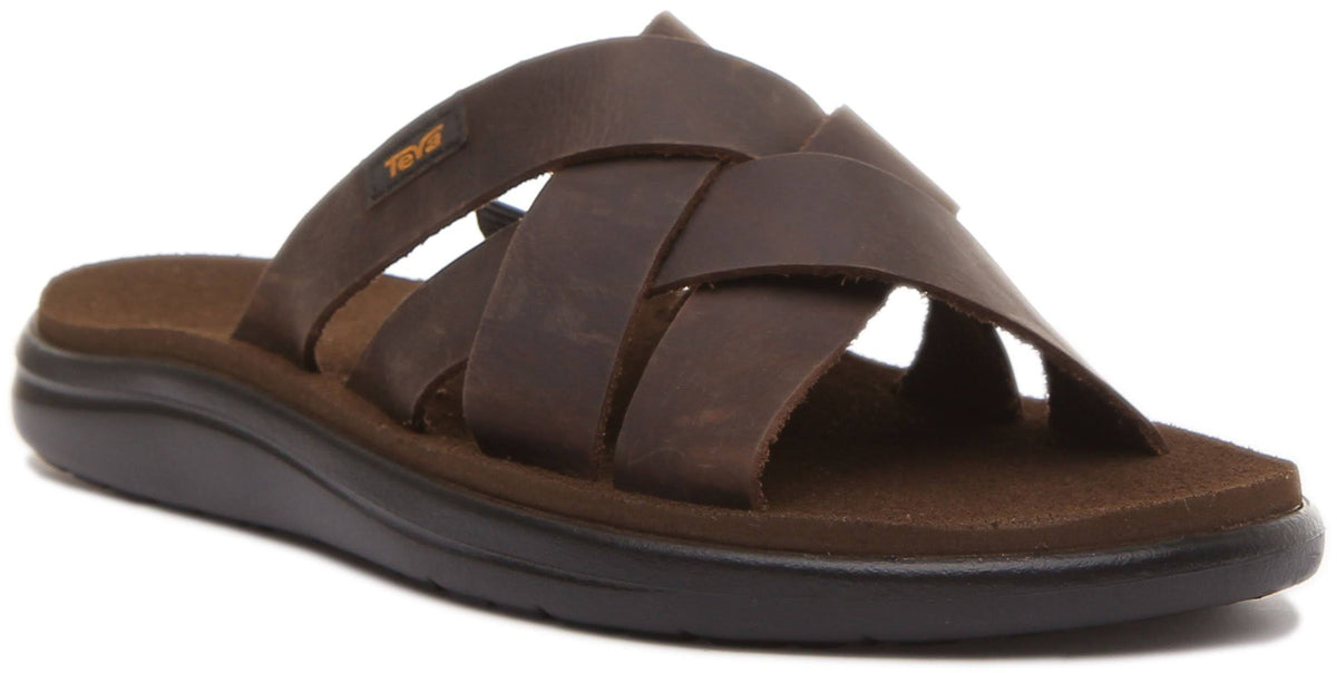 Leather Slide Z543