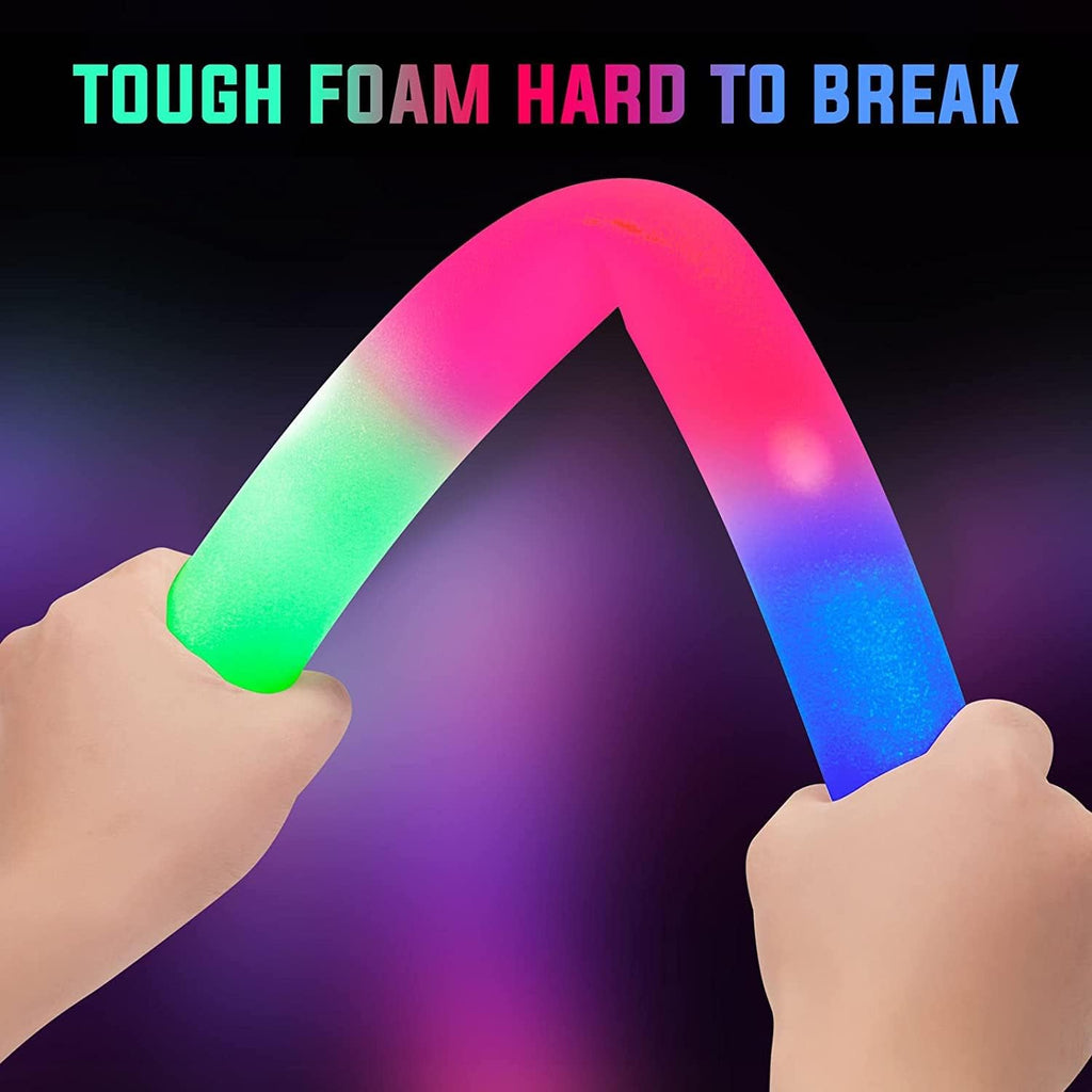 28 Pcs LED Foam Glow Sticks D361