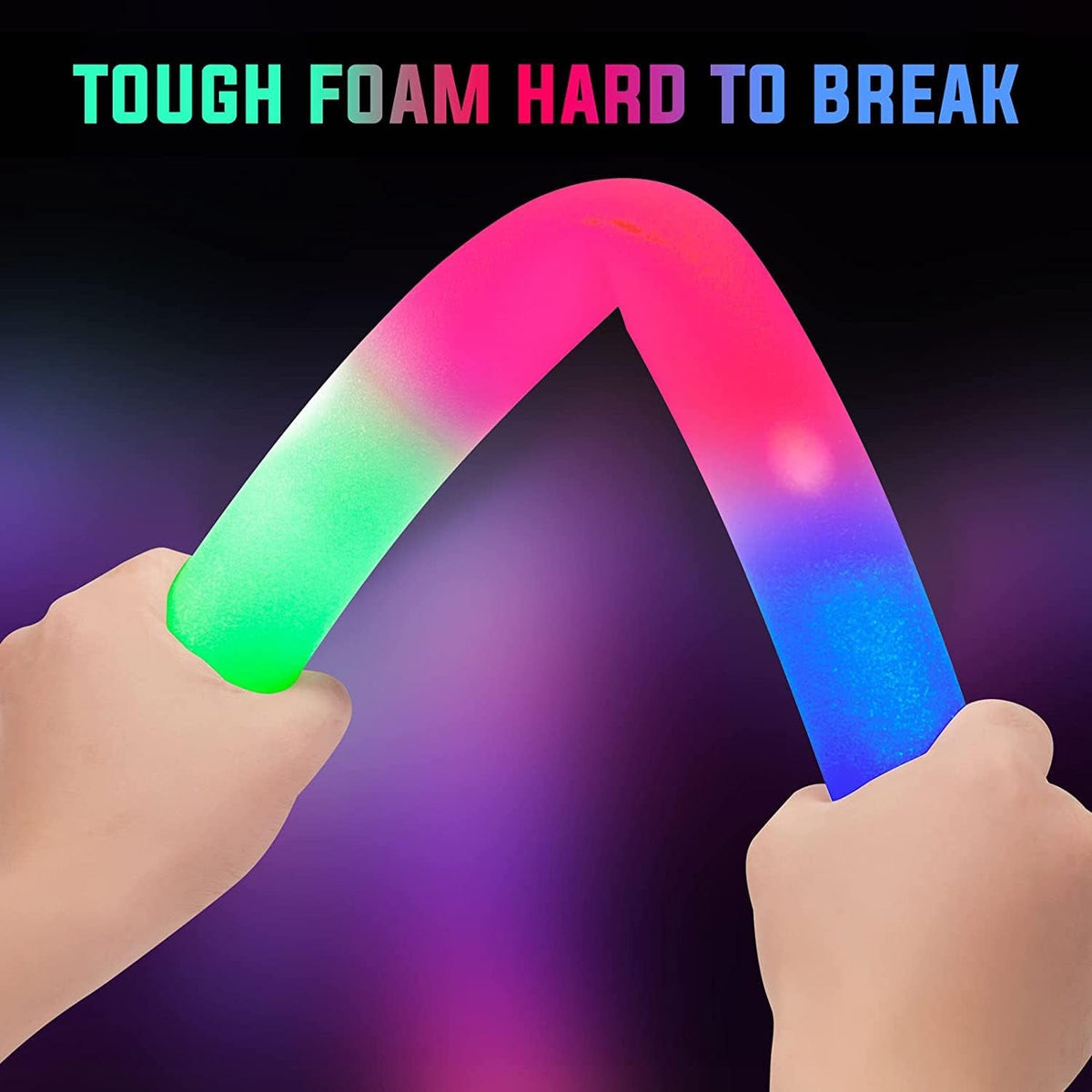 28 Pcs LED Foam Glow Sticks D361