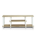 3-Tier Oak White TV Stands O652