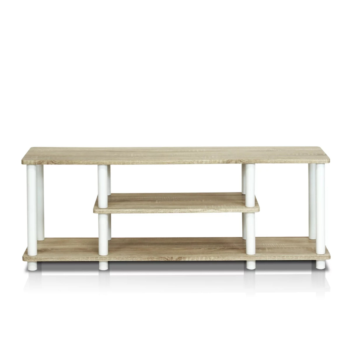 3-Tier Oak White TV Stands O652