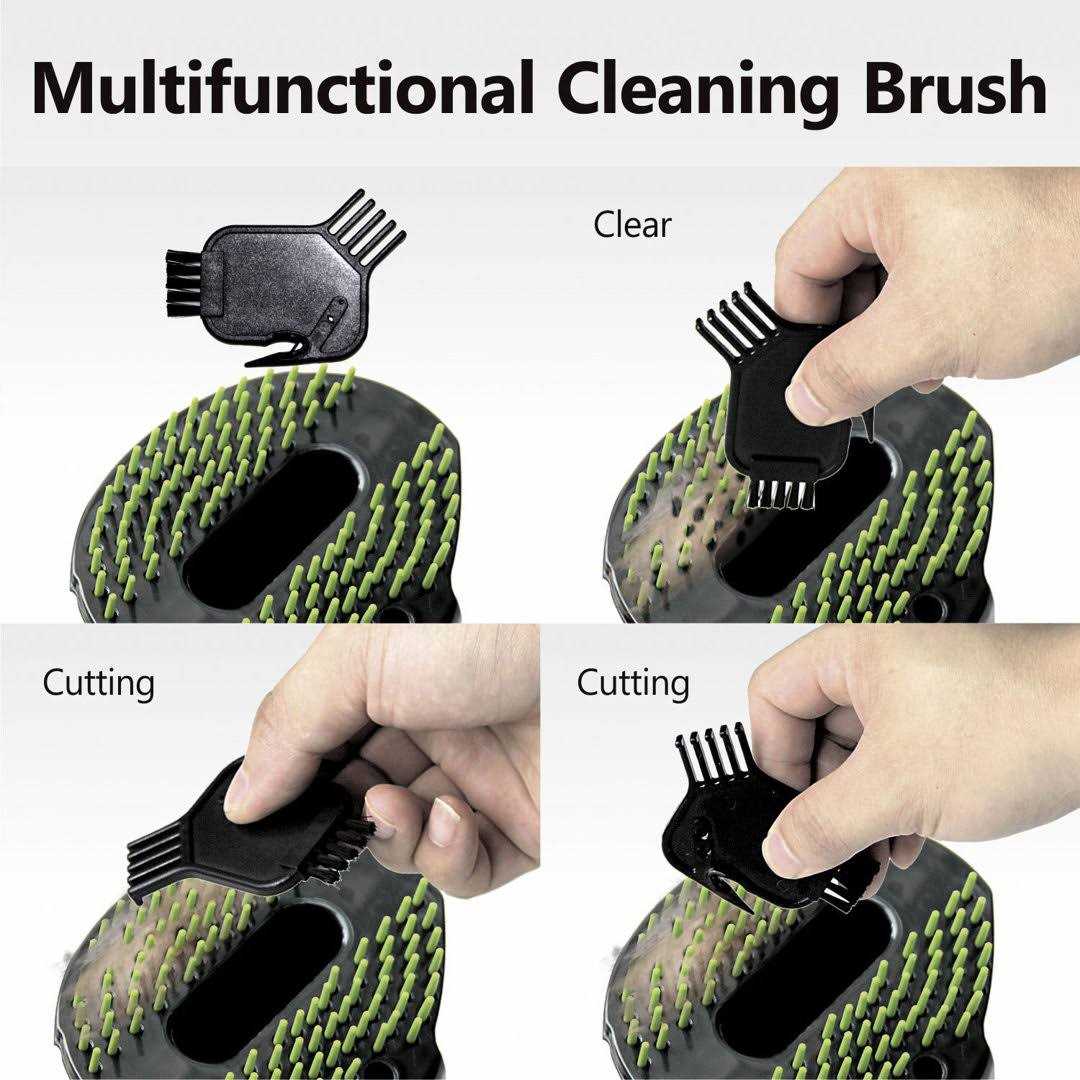 Pet Vacuum Grooming Brush Hair Shedding Deshedding Tool Kit R4732