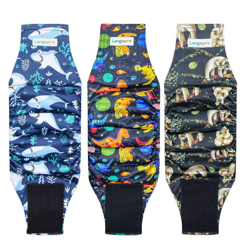 Male Washable Dog Belly Bands M4938