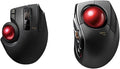 Wired Wireless Bluetooth Thumb-Operated Trackball Mouse D8321