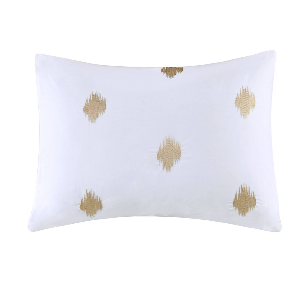 3 Piece Cotton Percale Duvet Cover Mini Set Full/Queen H768325