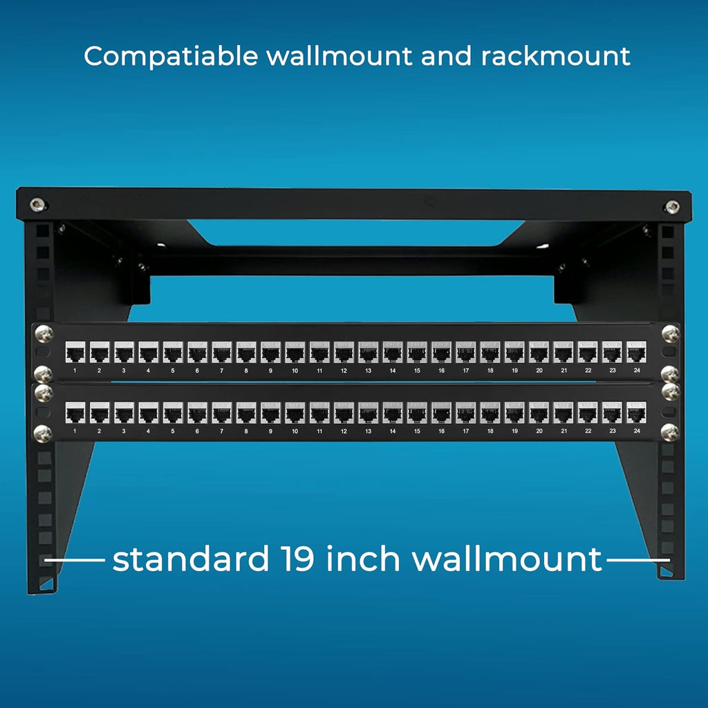 24 Port Cat7 Shielded 1U Network Patch Panel M7732