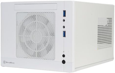 White Mini-ITX Computer Case with USB 3.0 Front Ports W476