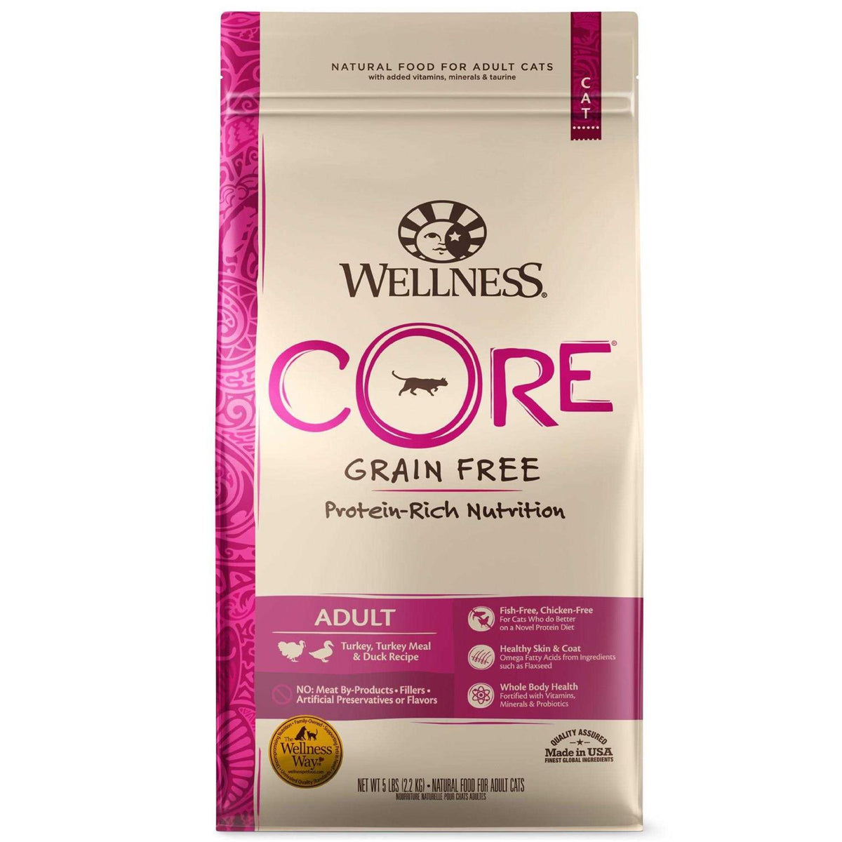 Grain-Free Turkey & Duck Dry Cat Food K591