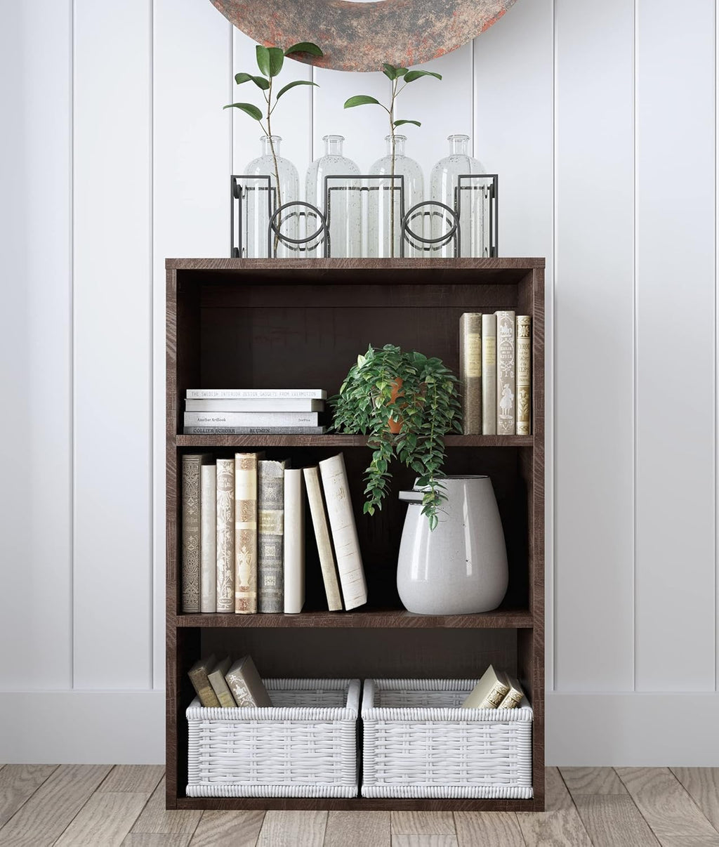 Modern 36 Bookcase with 2 Adjustable Shelves R2405