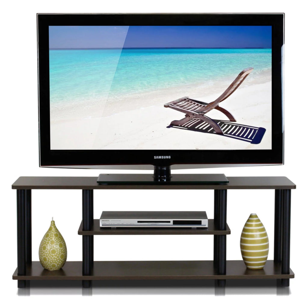 3-Tier Oak White TV Stands O652