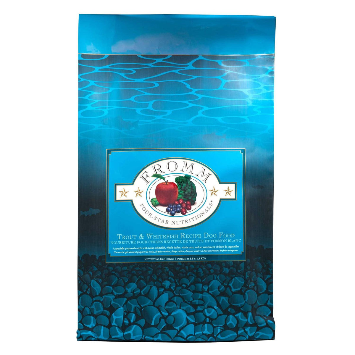 Trout & Whitefish Dry Dog Food R3020
