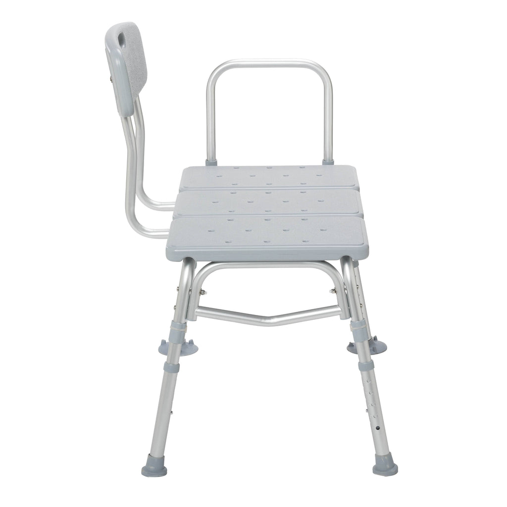Plastic Transfer Bench with Adjustable Backrest C28735