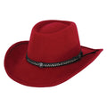 Red Australian Wool Hat J650