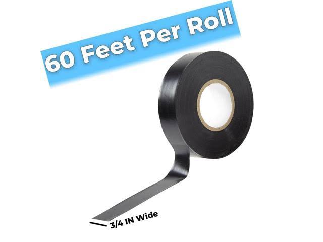 Black Electrical Tape 10 Pack K3616