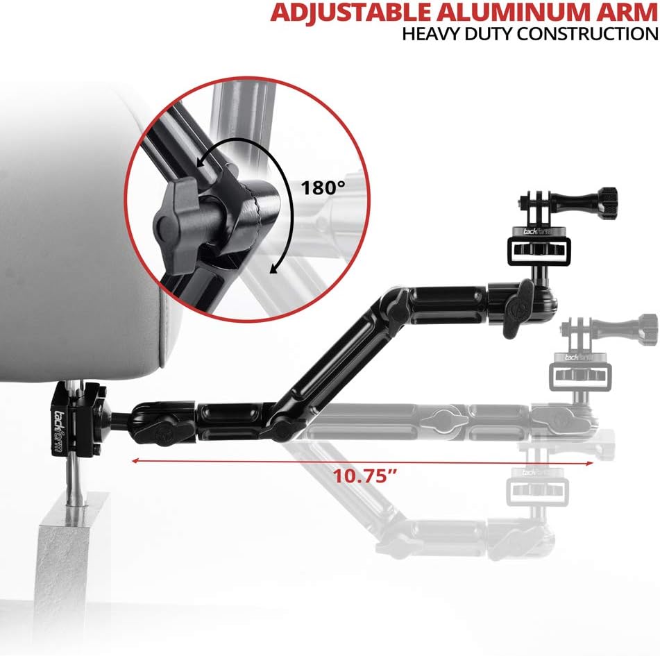 Headrest Mount for Action Cameras G459