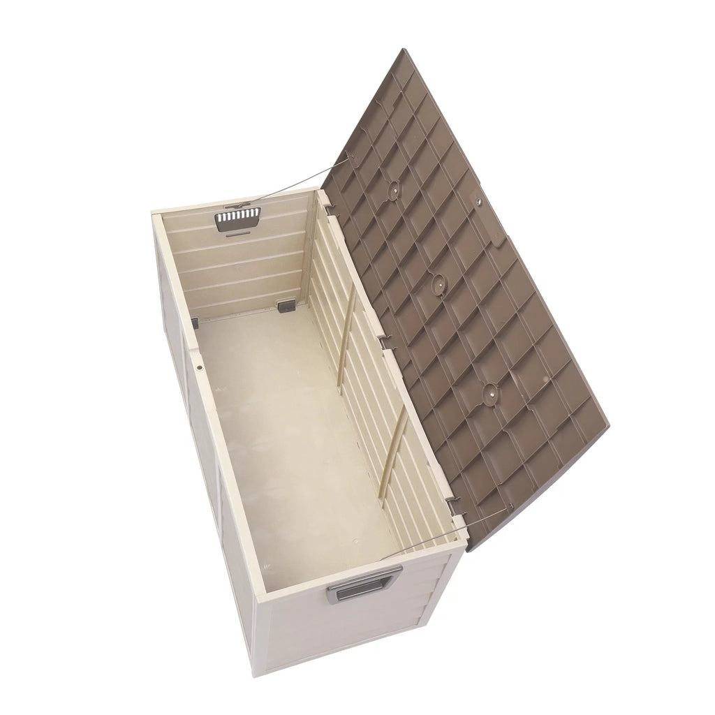 75gal Outdoor Plastic Storage Deck Box Q749