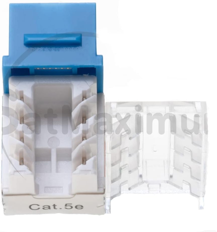 Cat5e RJ45 Keystone Jack Blue 50 pcs A16848