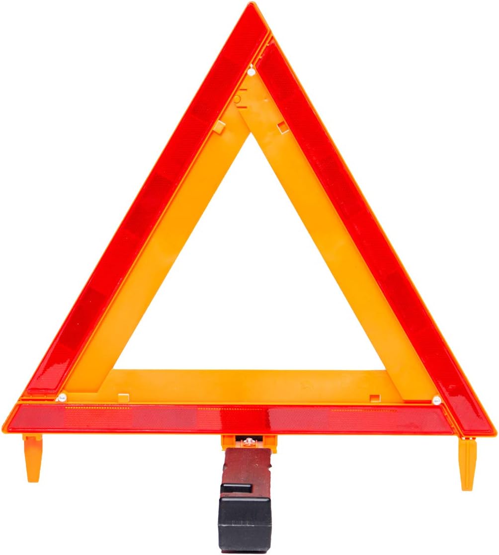 3 Pack Safety Triangle Roadside Emergency Kit with Carrying Case A81993