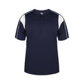 Navy White Placket Shirt V51041
