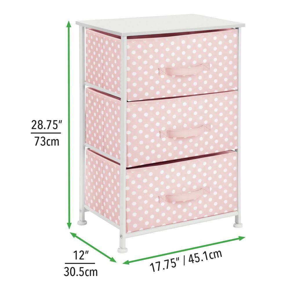 Vertical 3 Drawer Dresser Storage Tower T211220