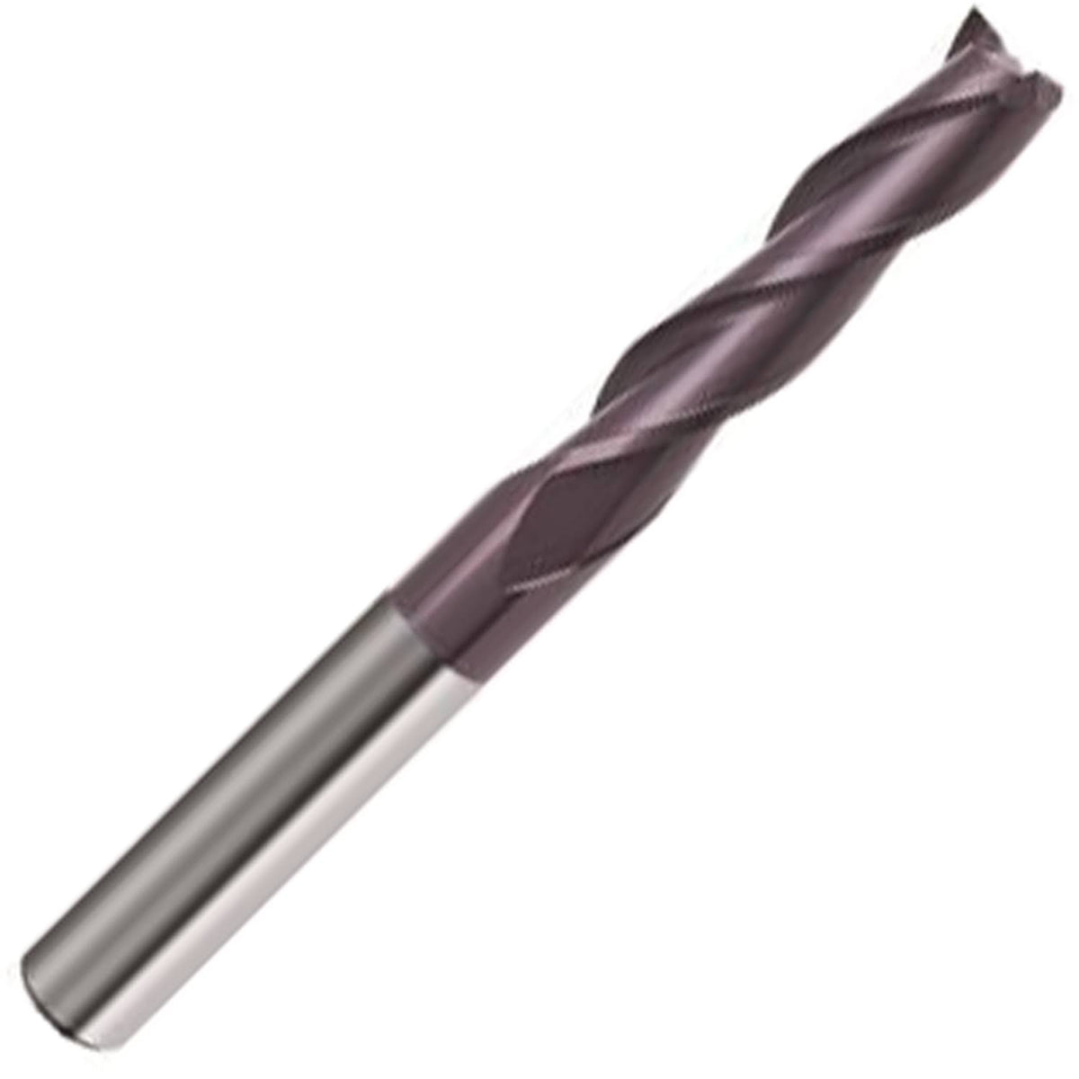 3/8x22 3 Flute 30° Helix Long Length Carbide End Mill E1096
