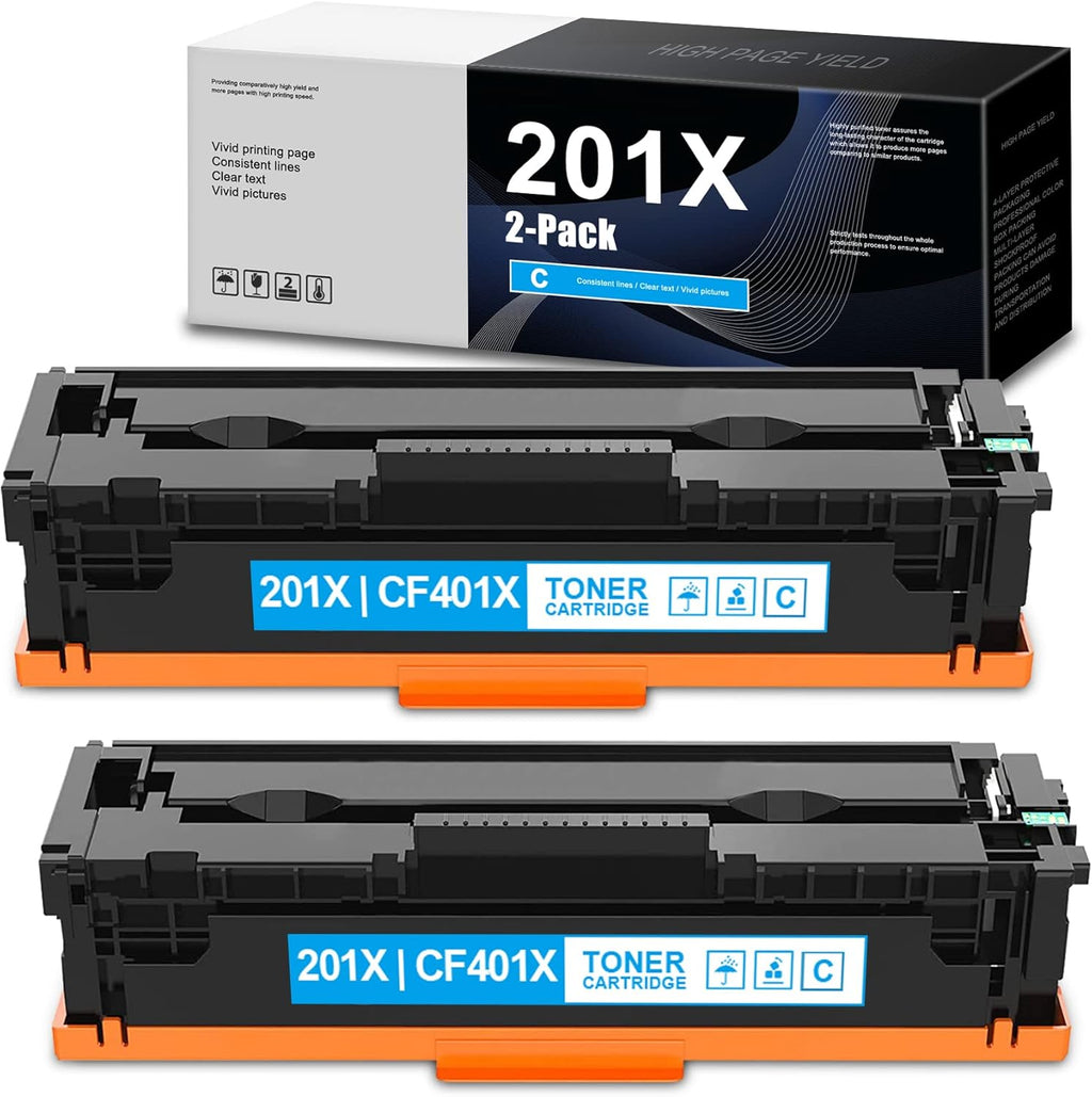 2 Pack Cyan Toner Cartridge T8864
