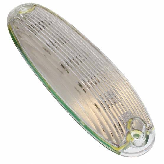 6 LED Cab Lights Amber Clear Lens G519786
