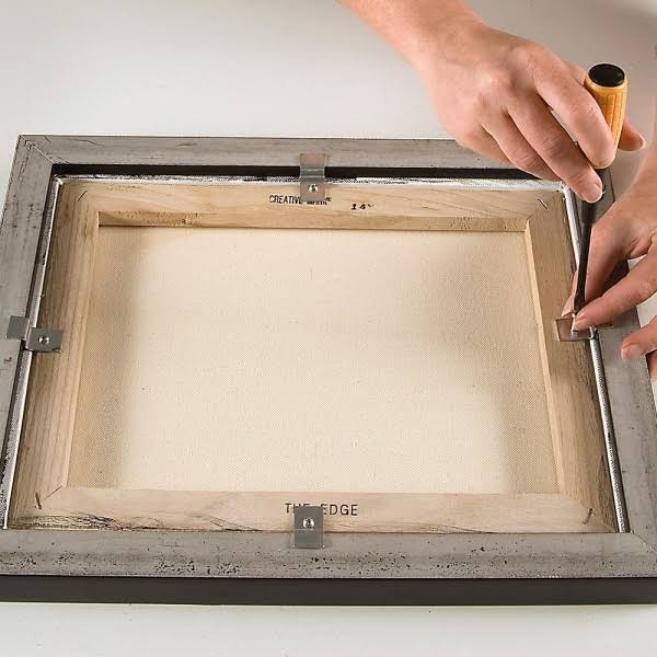Black Wood Floater Frame 20x24 W6464