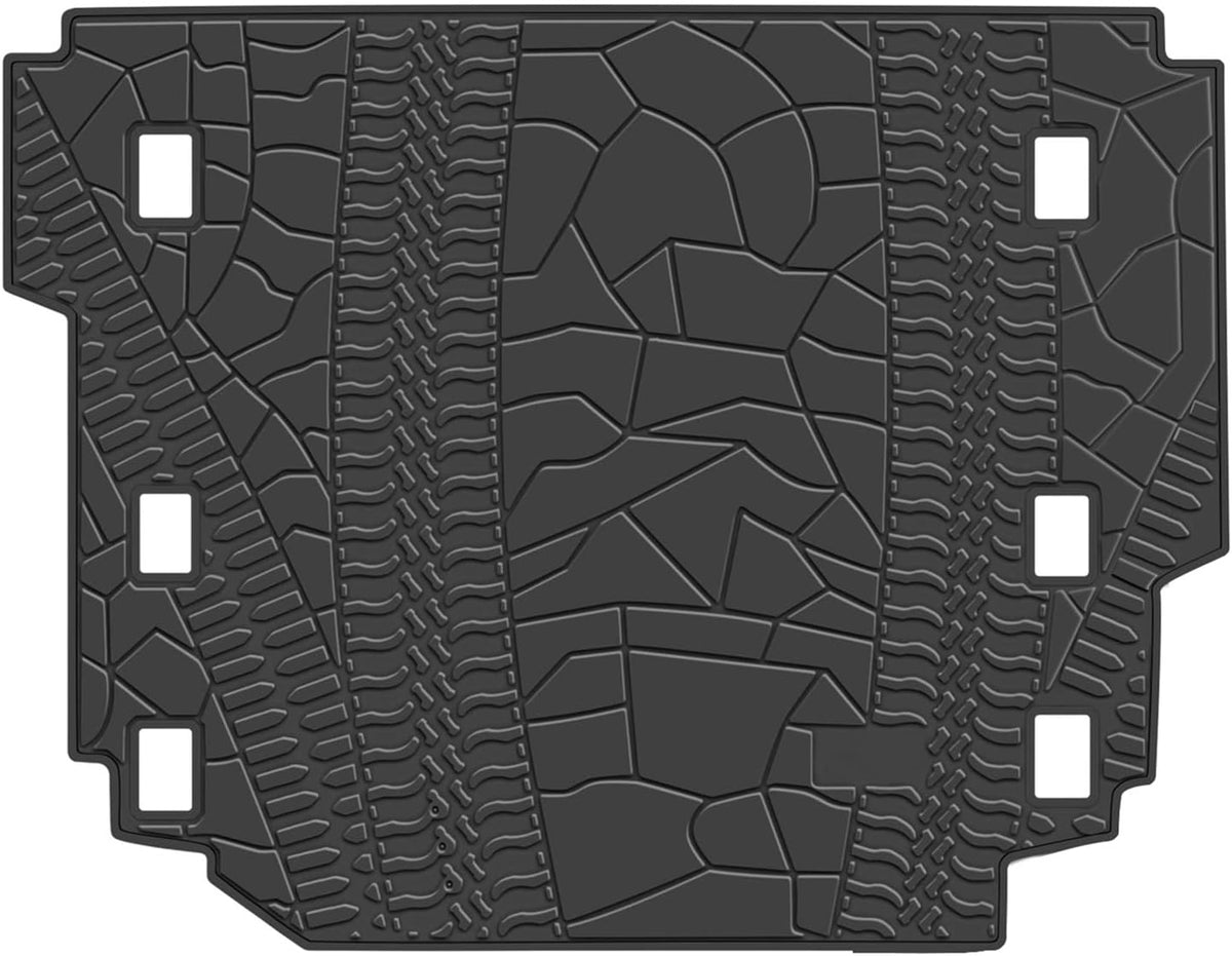 Black Rubber Cargo Liners B668