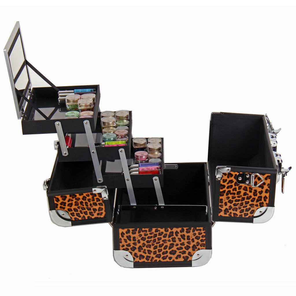 Leopards Texture Train Case A657