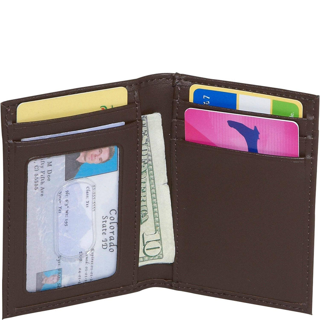 Black Leather Card Case G2245