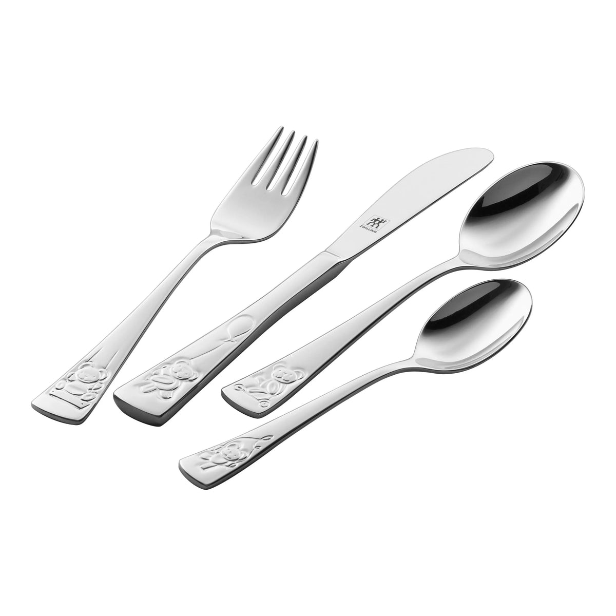 4pc Stainless Steel Flatware Set A746629
