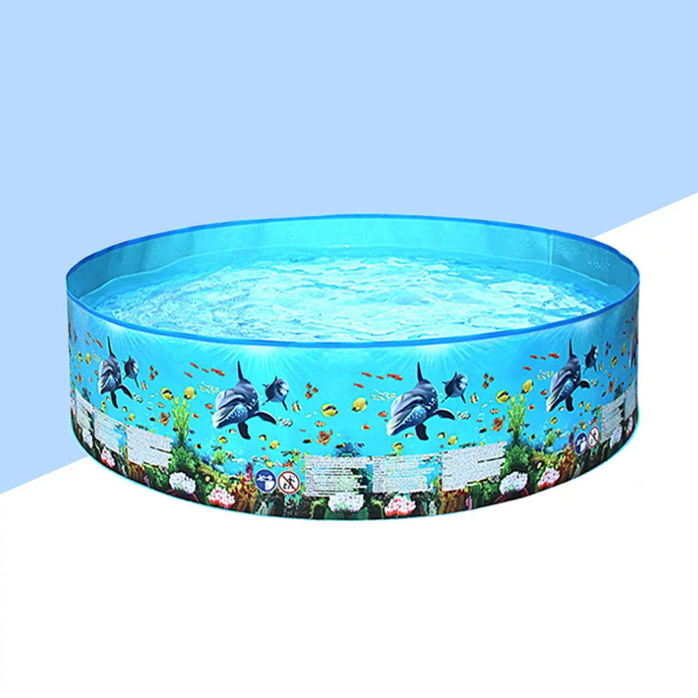 1PC Round Hard Plastic Swimming Pool Toy P38982