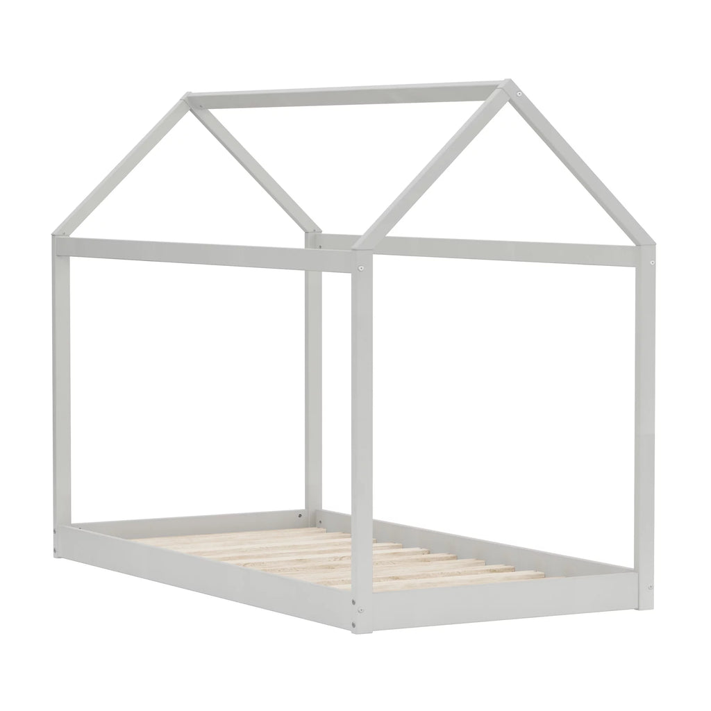 Pink Canopy Twin Bed C78678