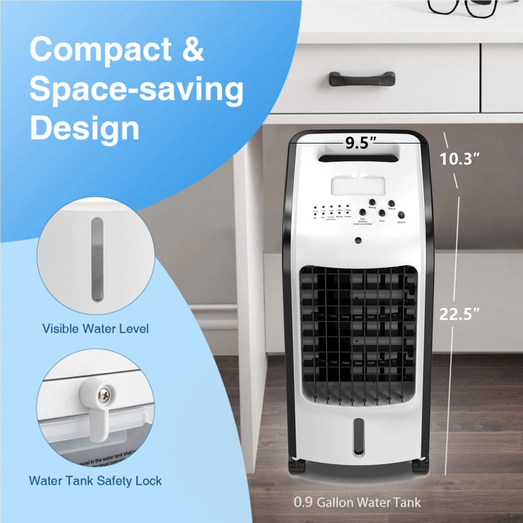 Portable Evaporative Air Cooler Fan with Remote Control S622698