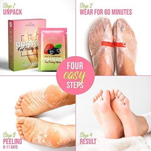 Dermatologist Tested Foot Exfoliator Peeling Scrub G1554