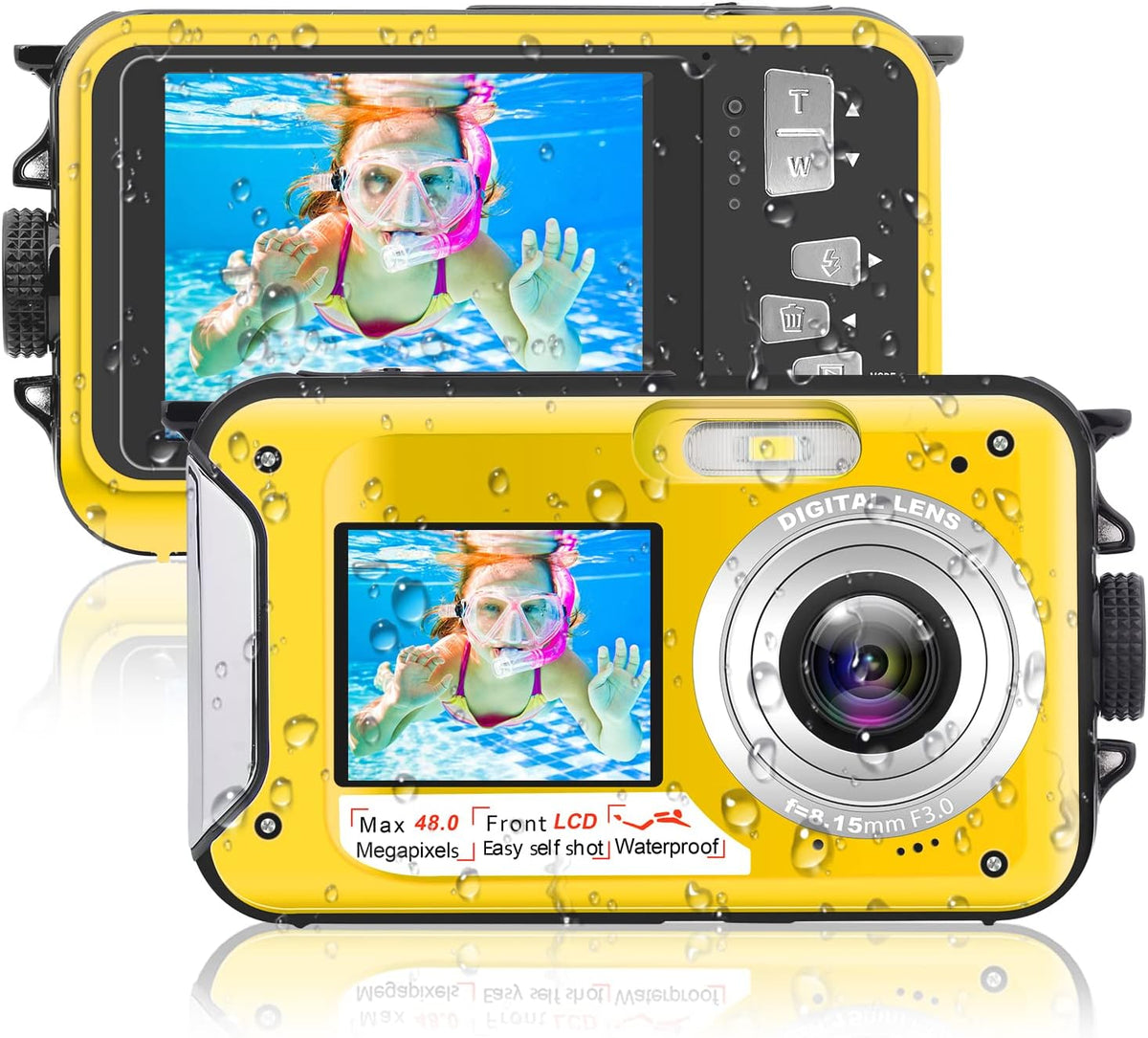 48MP 2.7K Waterproof Digital Camera I957