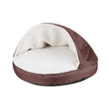 Oxford Sherpa Pet Cave and Round Pet Bed W83147