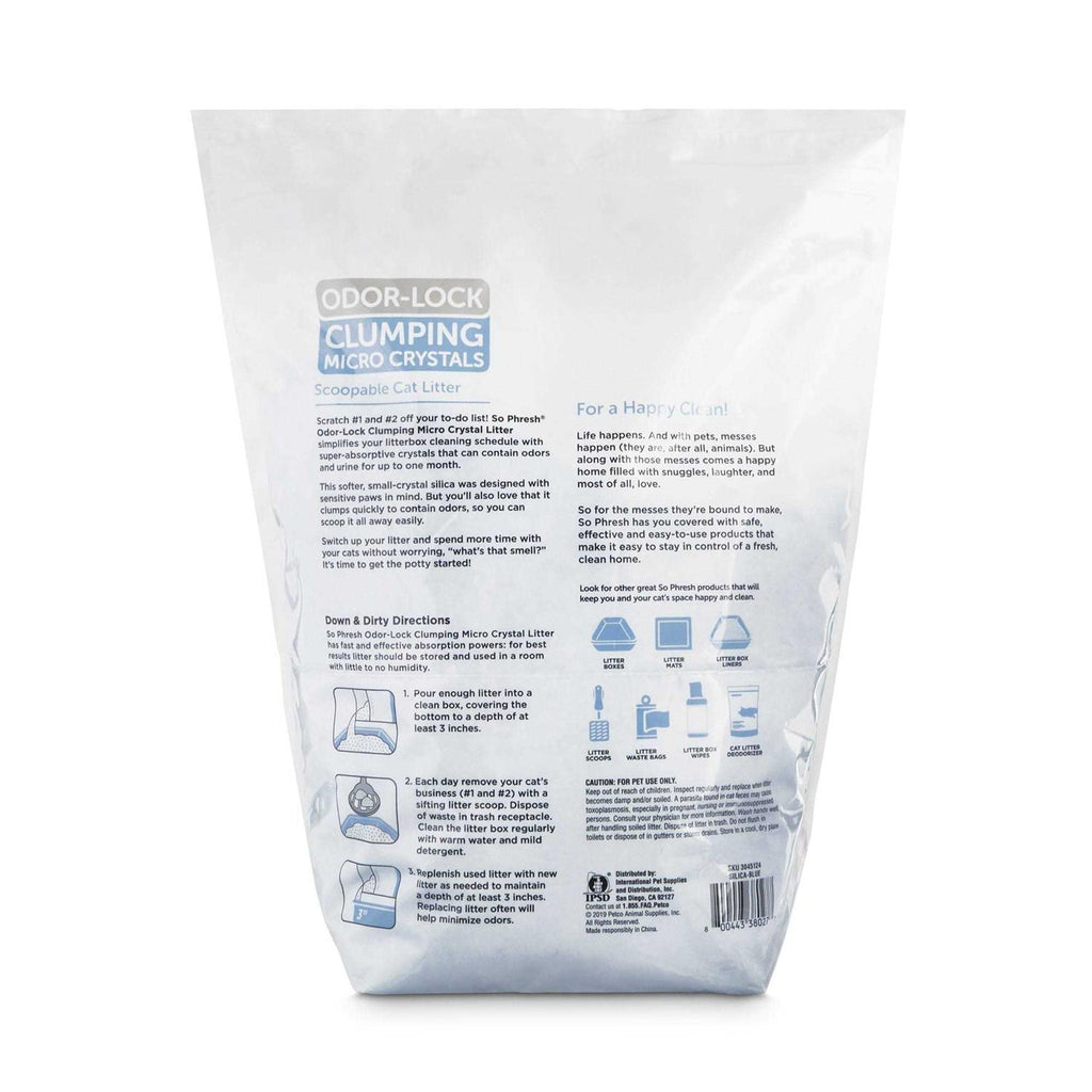 Clumping Micro Crystal Cat Litter Silica E216315