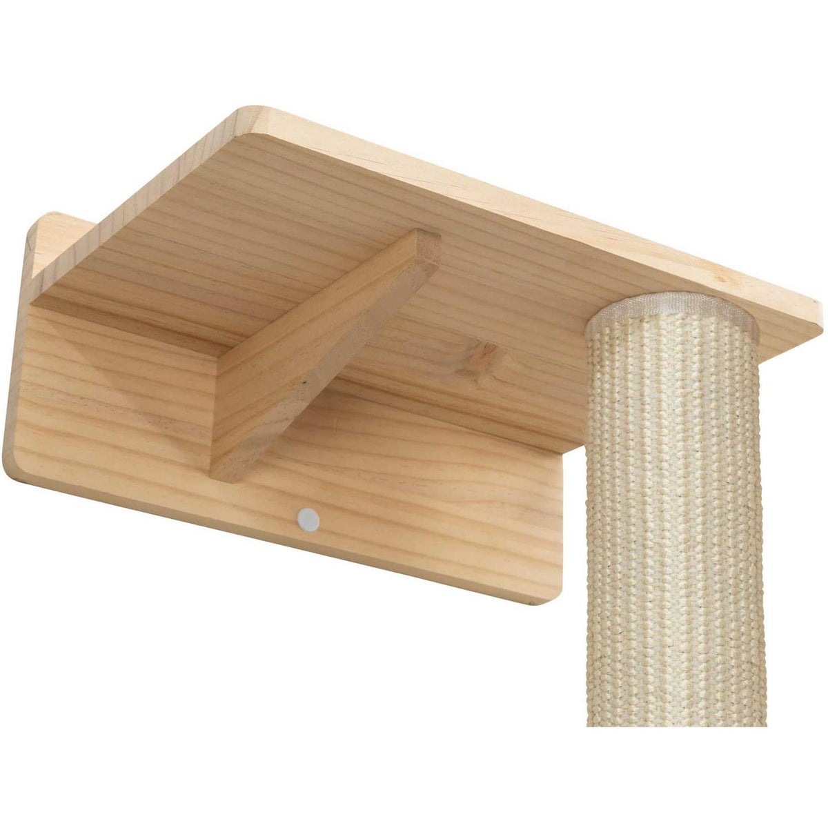 Wall Mount Cat Scratching Post with Perch U524