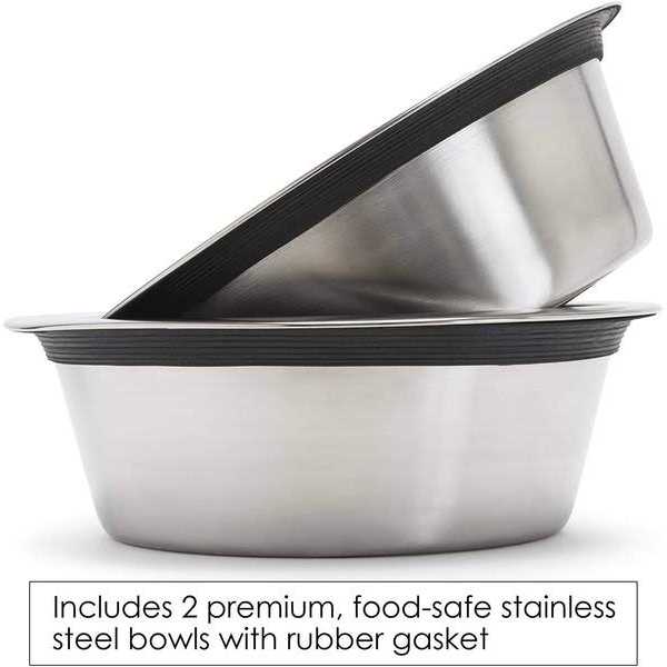 Double Raised Dog Bowl N875